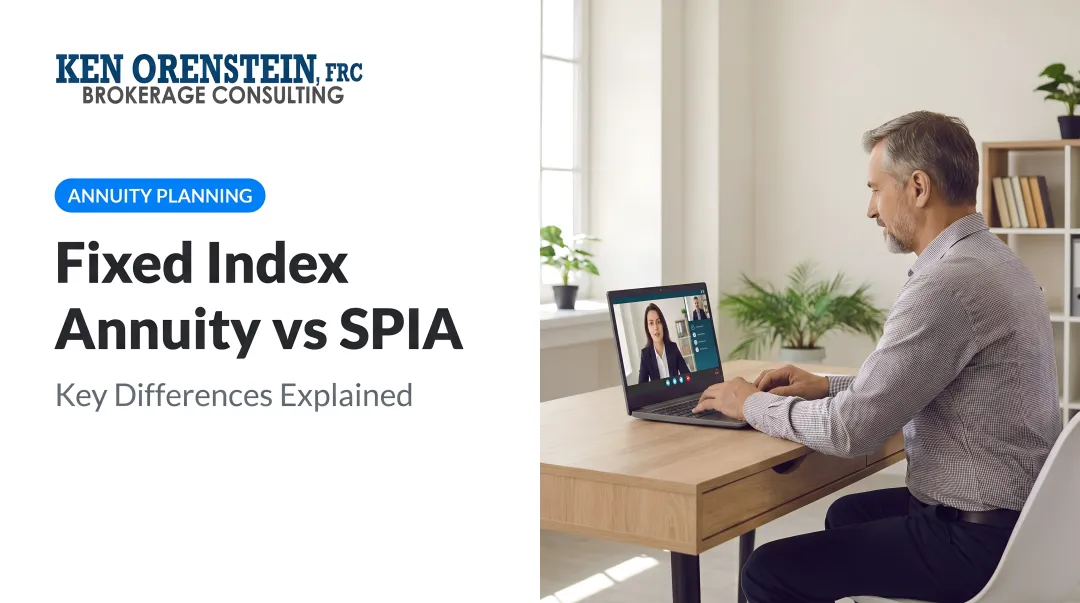Fixed Index Annuity vs SPIA: Key Differences Explained