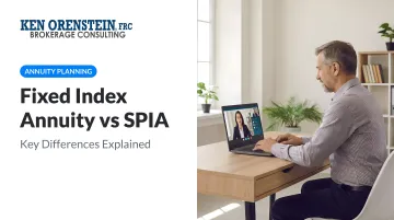 Fixed Index Annuity vs SPIA: Key Differences Explained