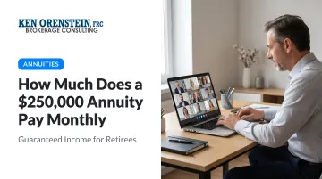 How Much Does a $250,000 Annuity Pay Monthly