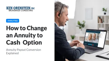 How to Change an Annuity to Cash Option