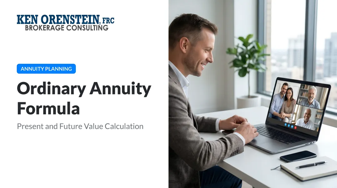 Ordinary Annuity Formula: Present and Future Value Calculation