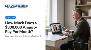 How Much Does a $300,000 Annuity Pay Per Month?