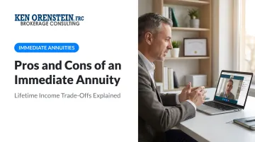 Pros and Cons of an Immediate Annuity