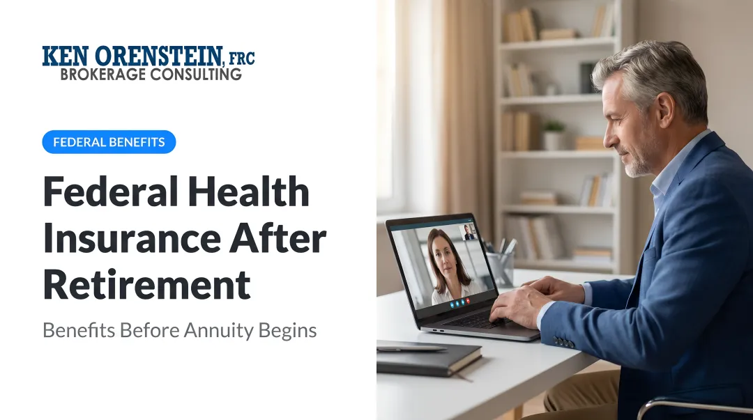 Federal Health Insurance After Retirement: Benefits Before Annuity Begins