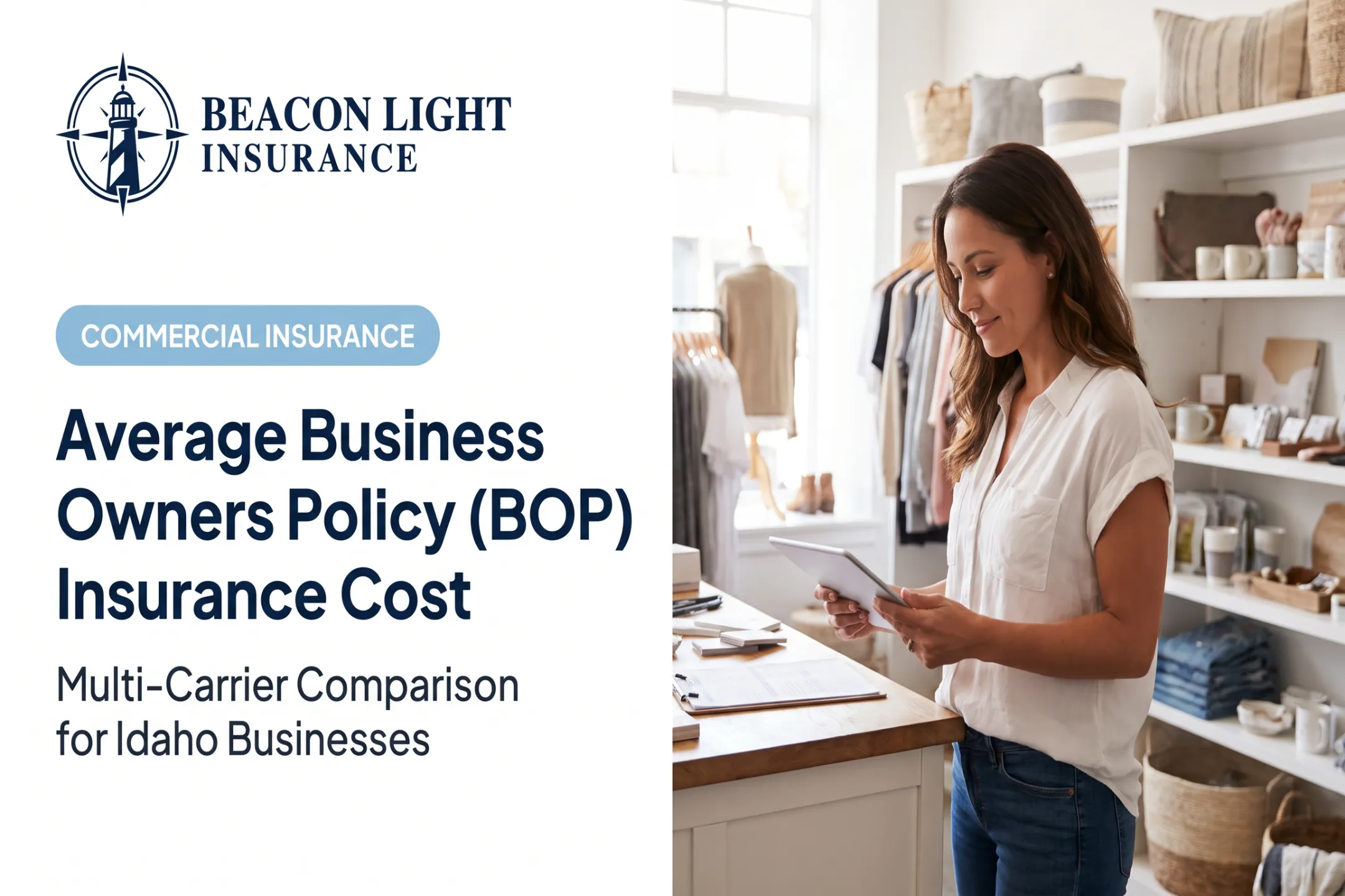 Average Business Owners Policy (BOP) Insurance Cost
