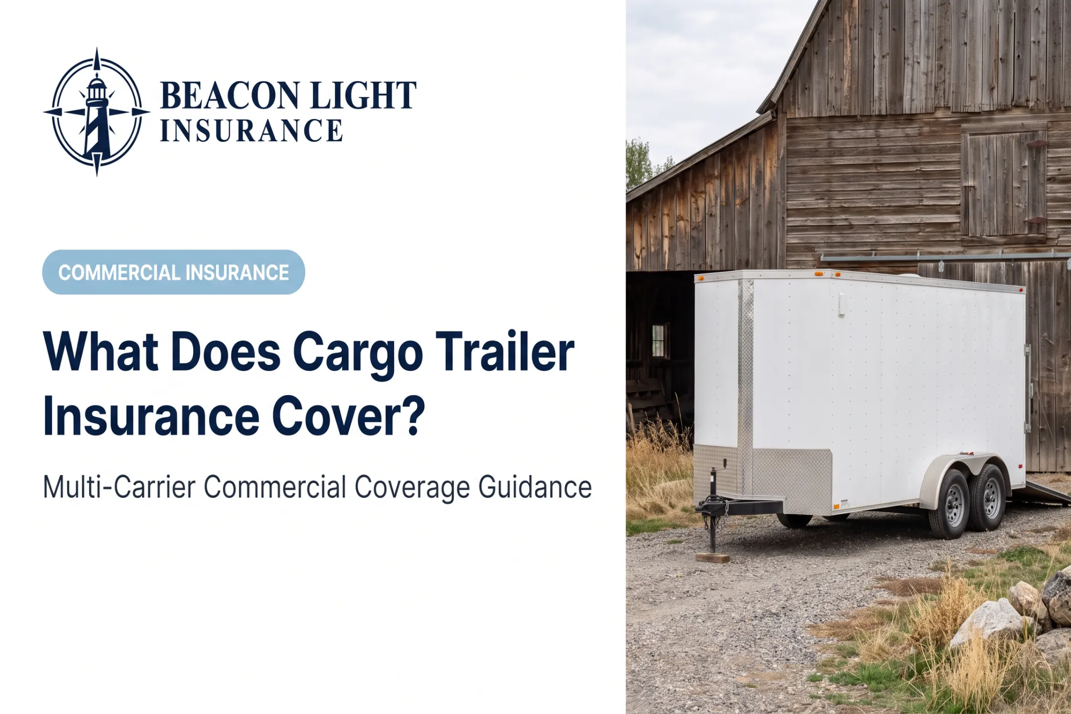 What Does Cargo Trailer Insurance Cover?