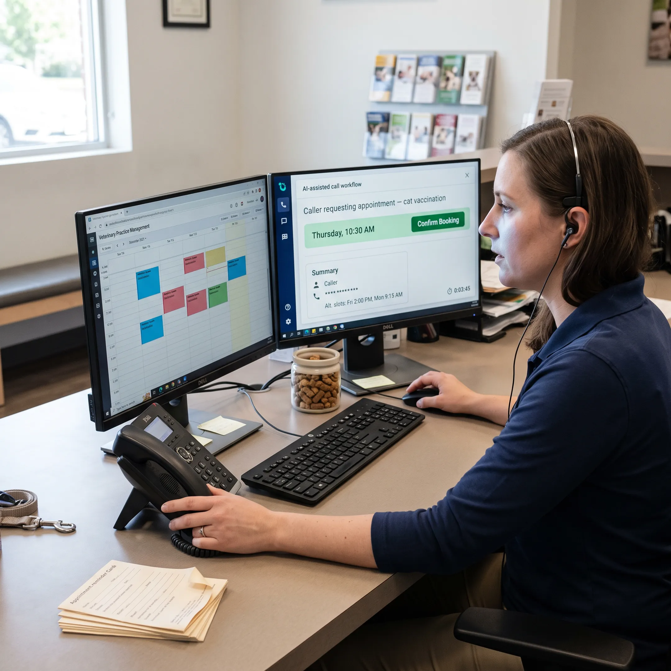 AI Receptionists for Veterinary Clinics