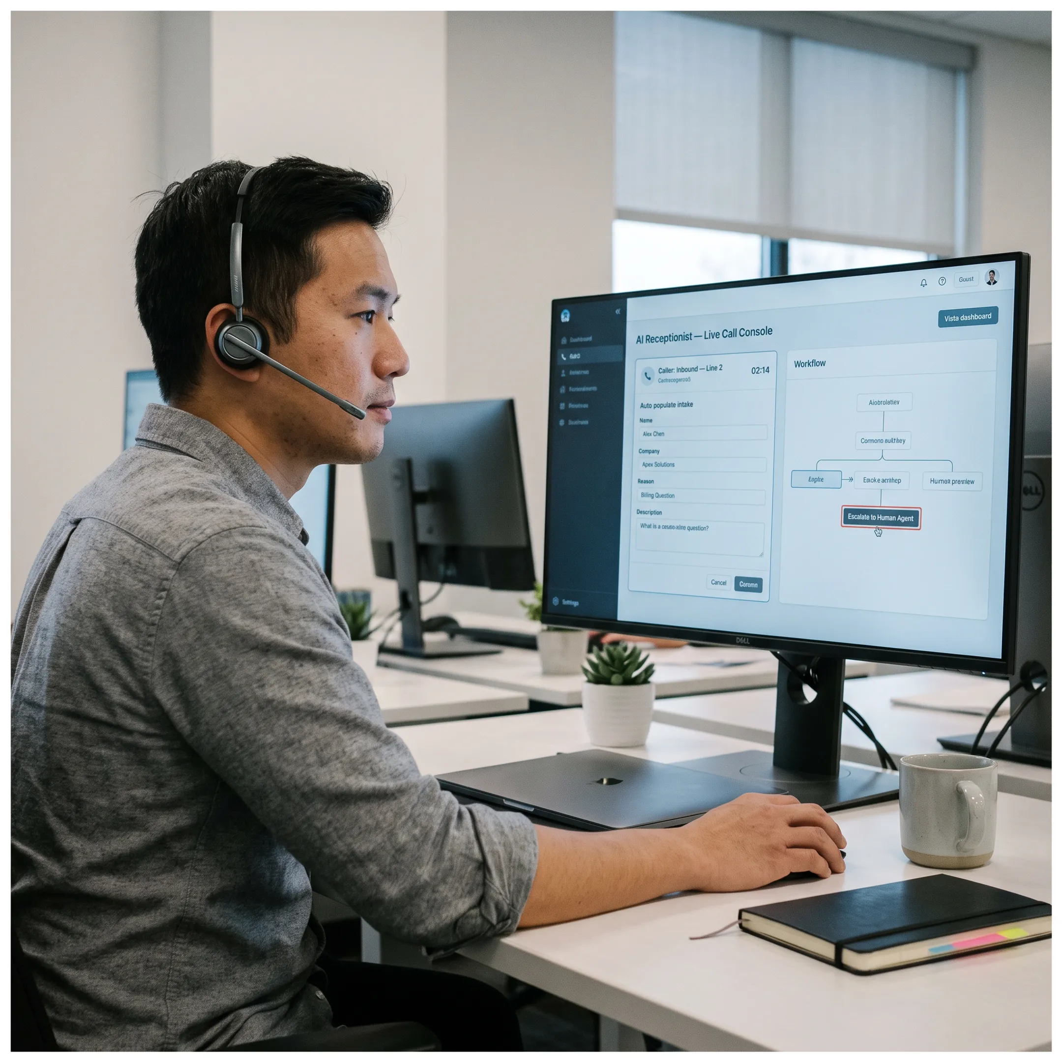 AI Receptionist Call Answering Services