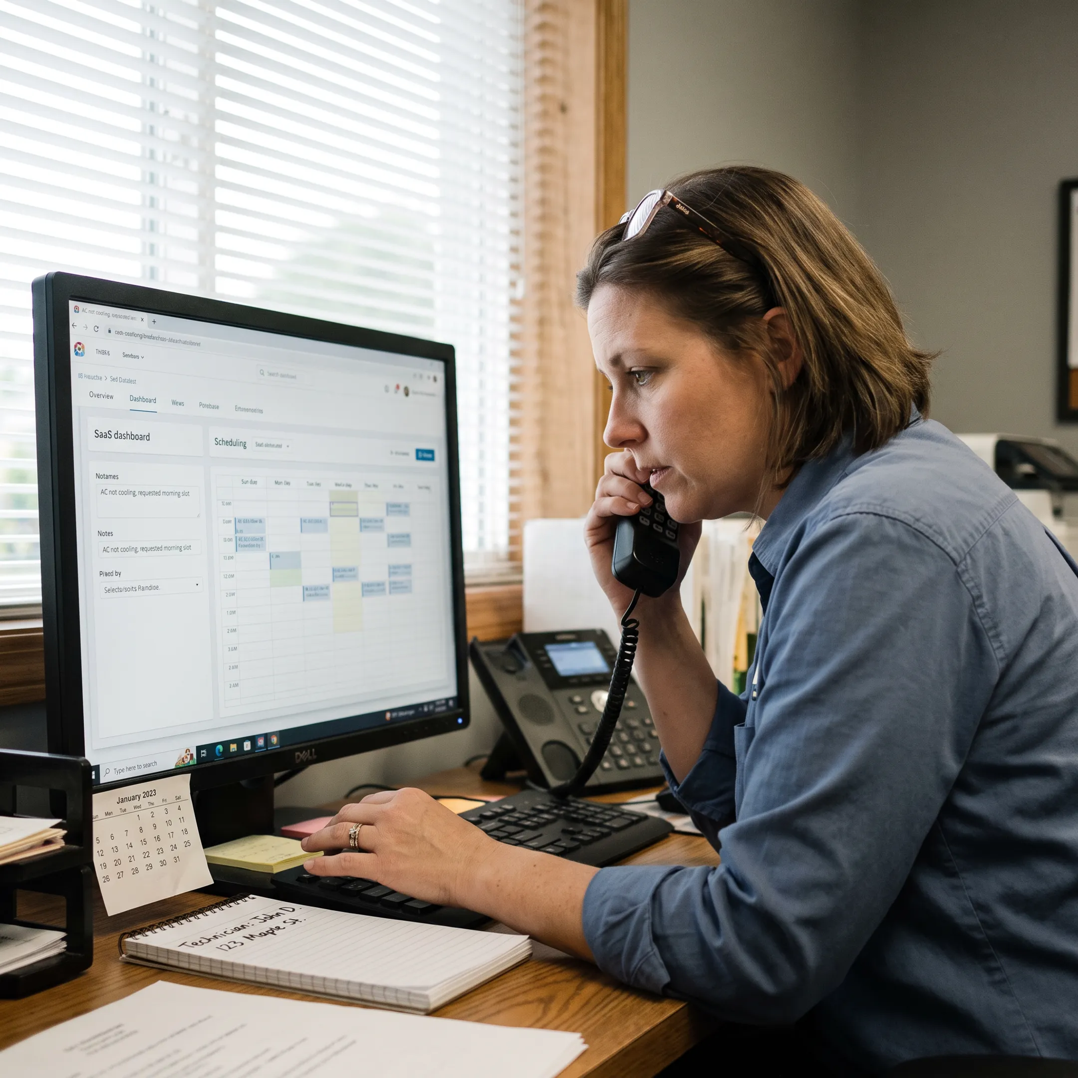 HVAC AI Virtual Receptionist
