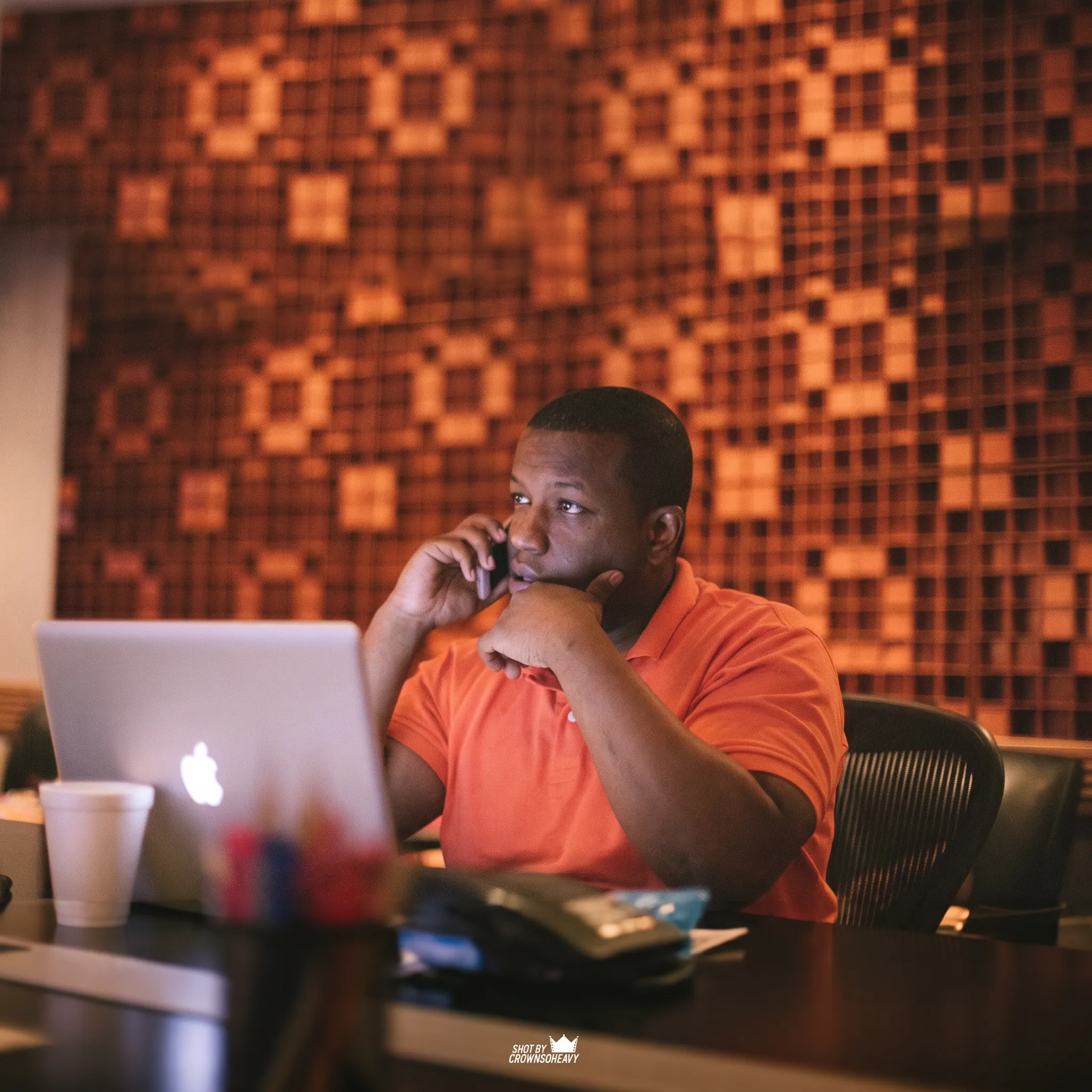 Entertainment marketing strategists collaborating on campaign rollouts