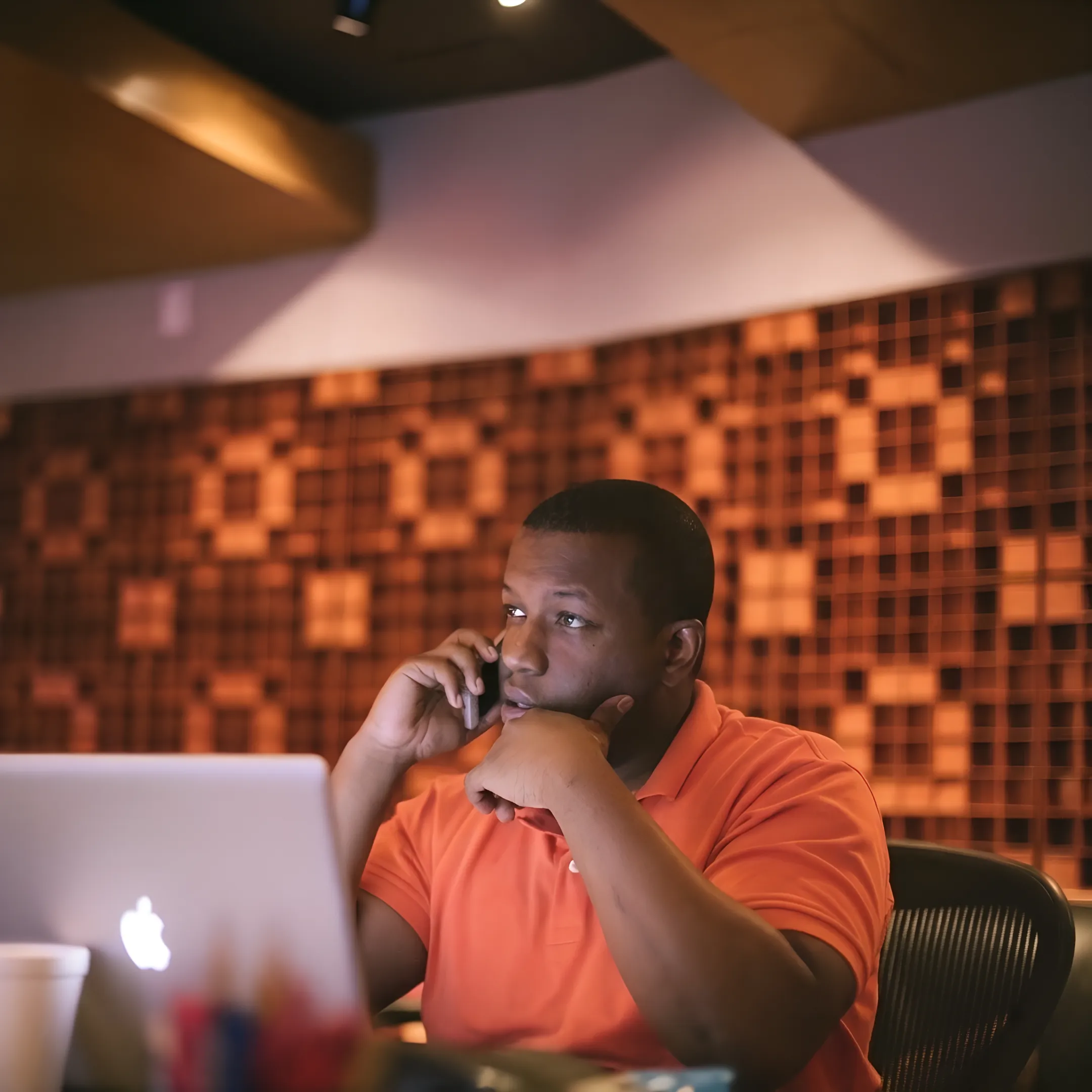 Public relations strategist reviewing music campaign media placements and coverage