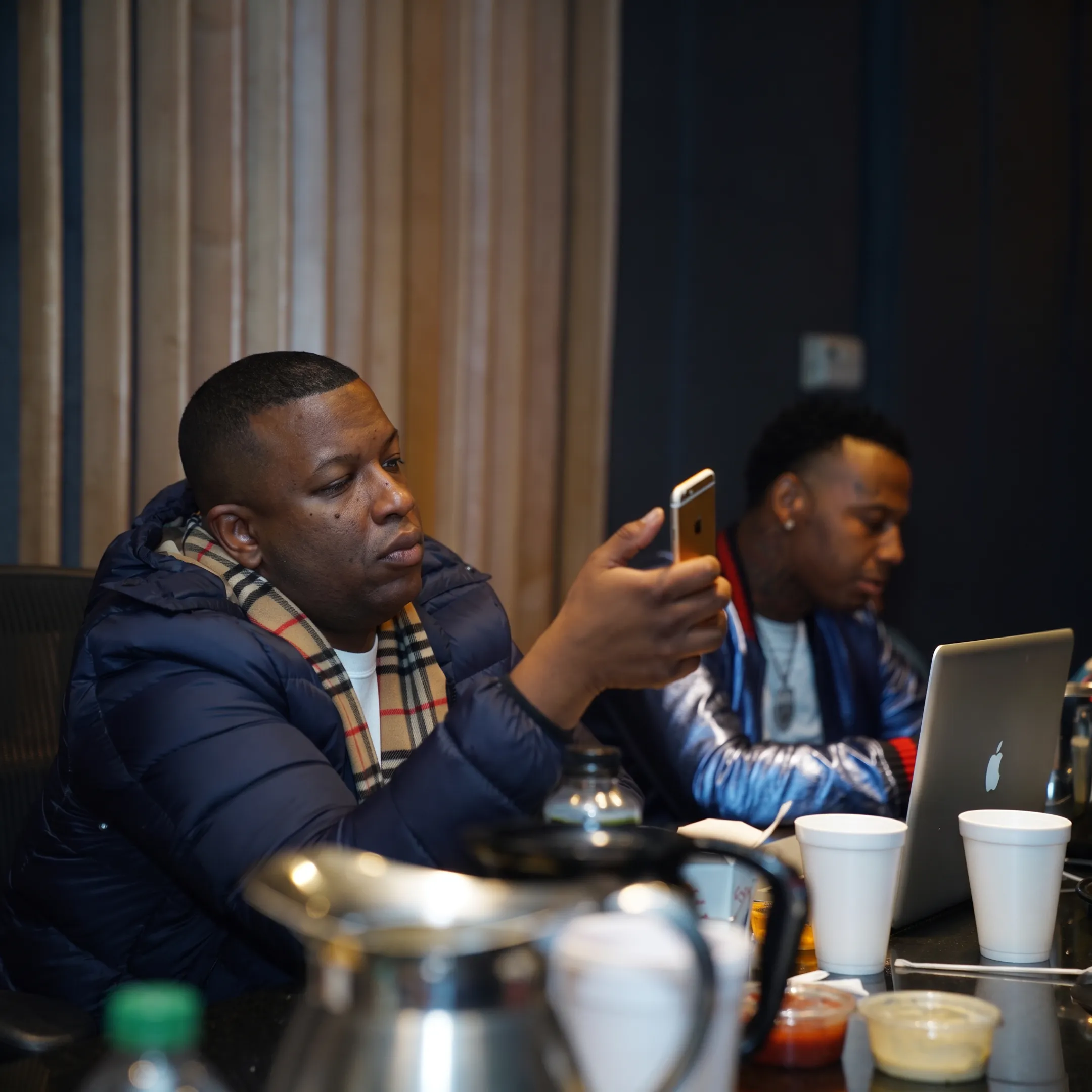 Artist and entertainment strategist discussing booking and career growth plans