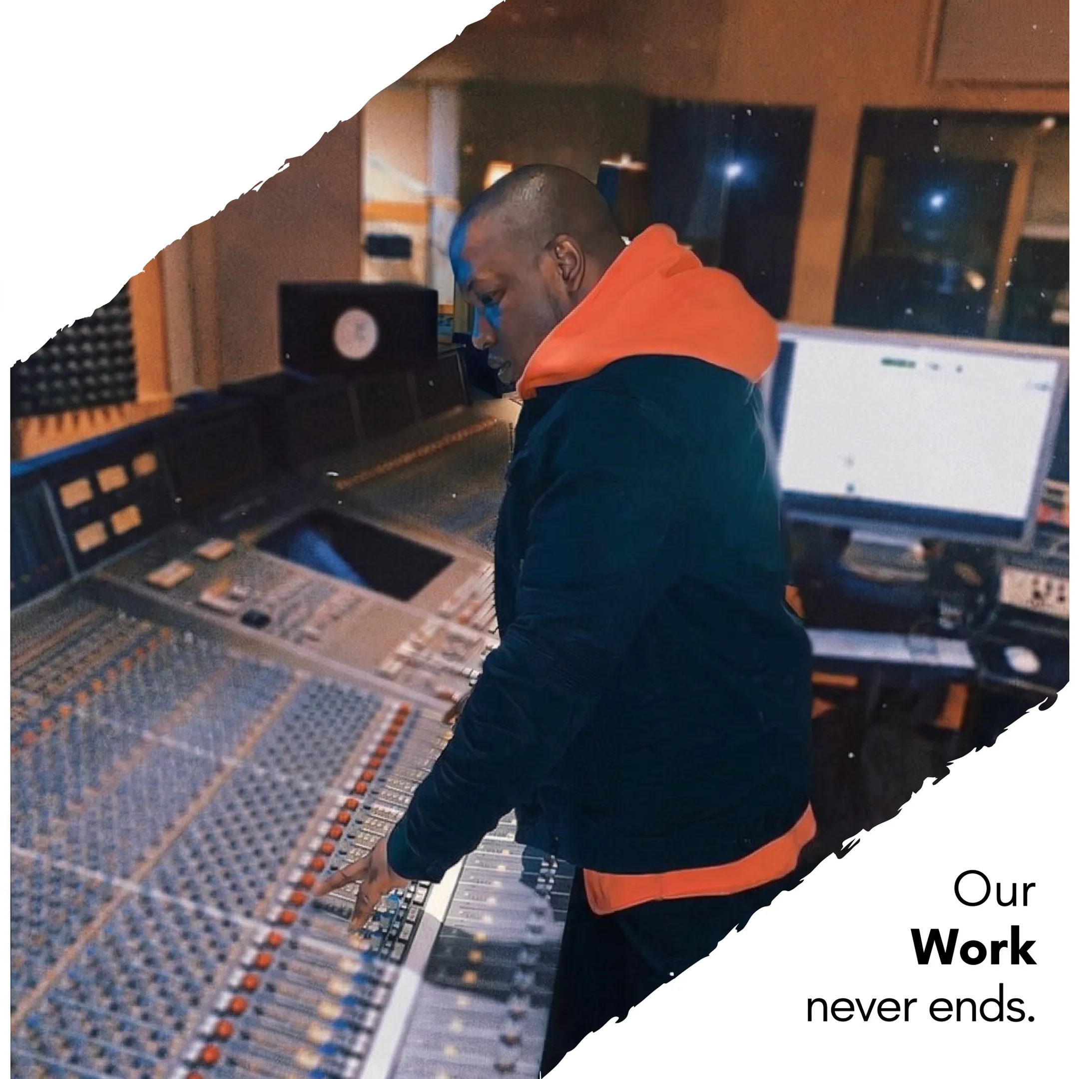 Producer planning a live entertainment event with artist and venue details
