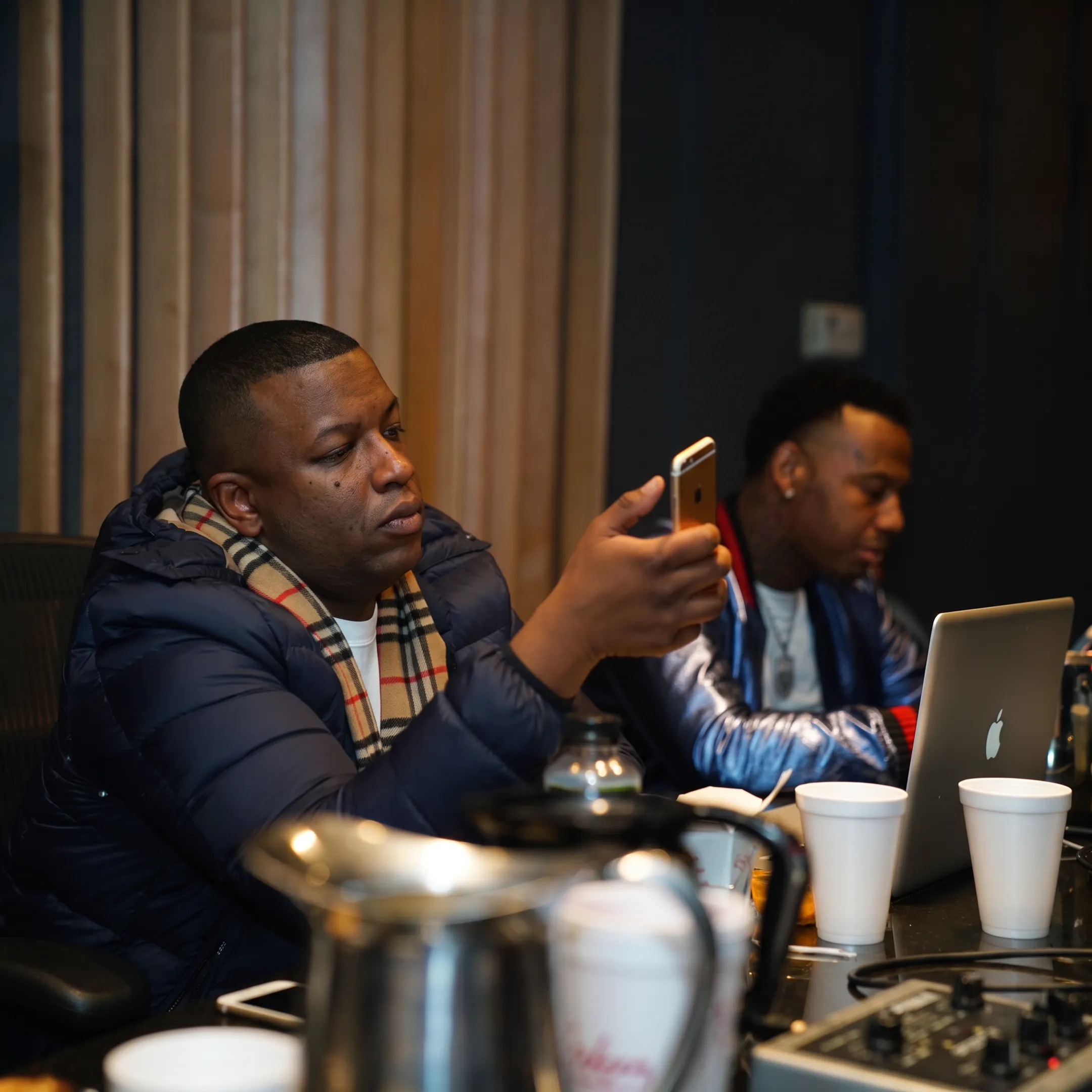 Music marketing strategist presenting an artist release campaign