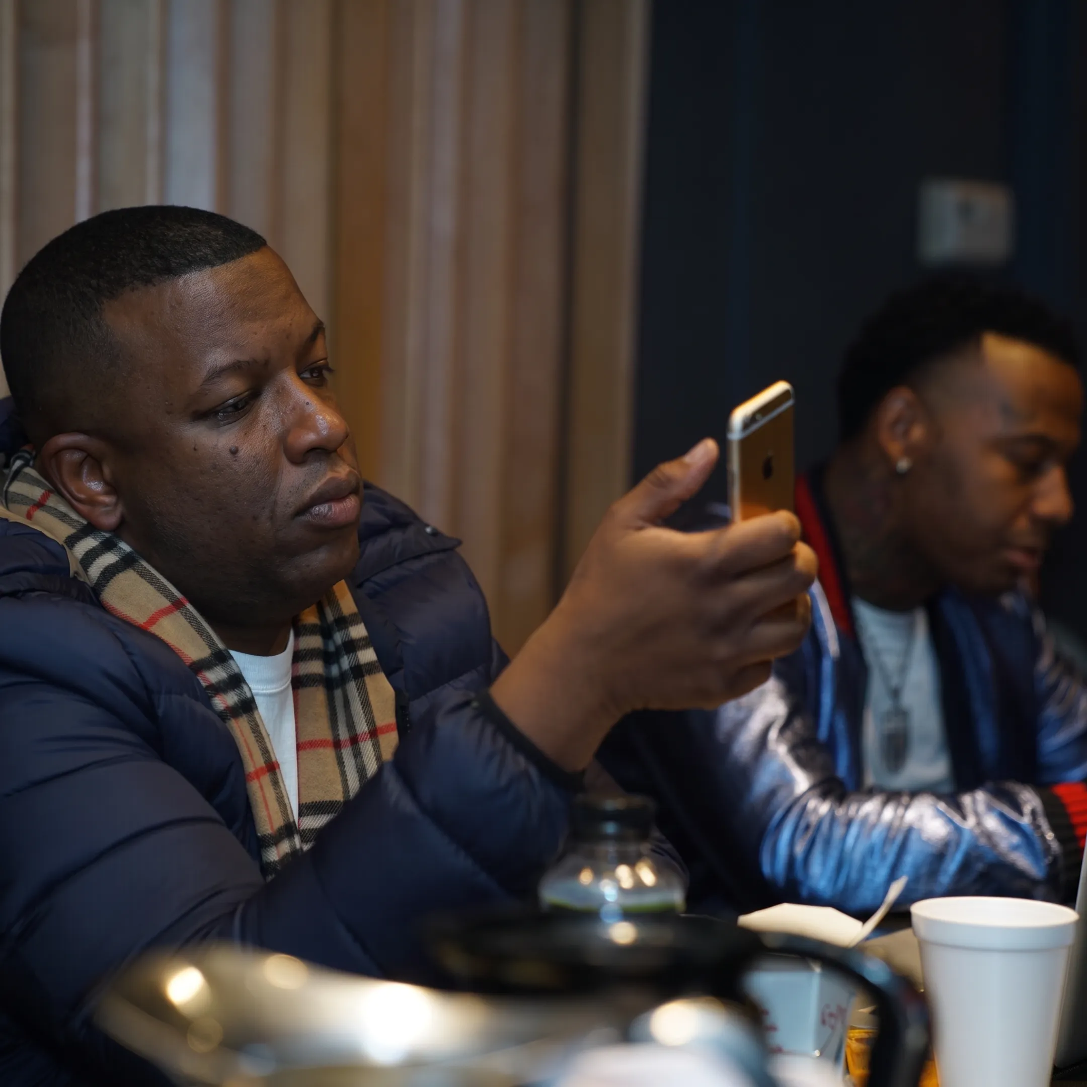 Creative marketing team developing brand strategy for an entertainment project