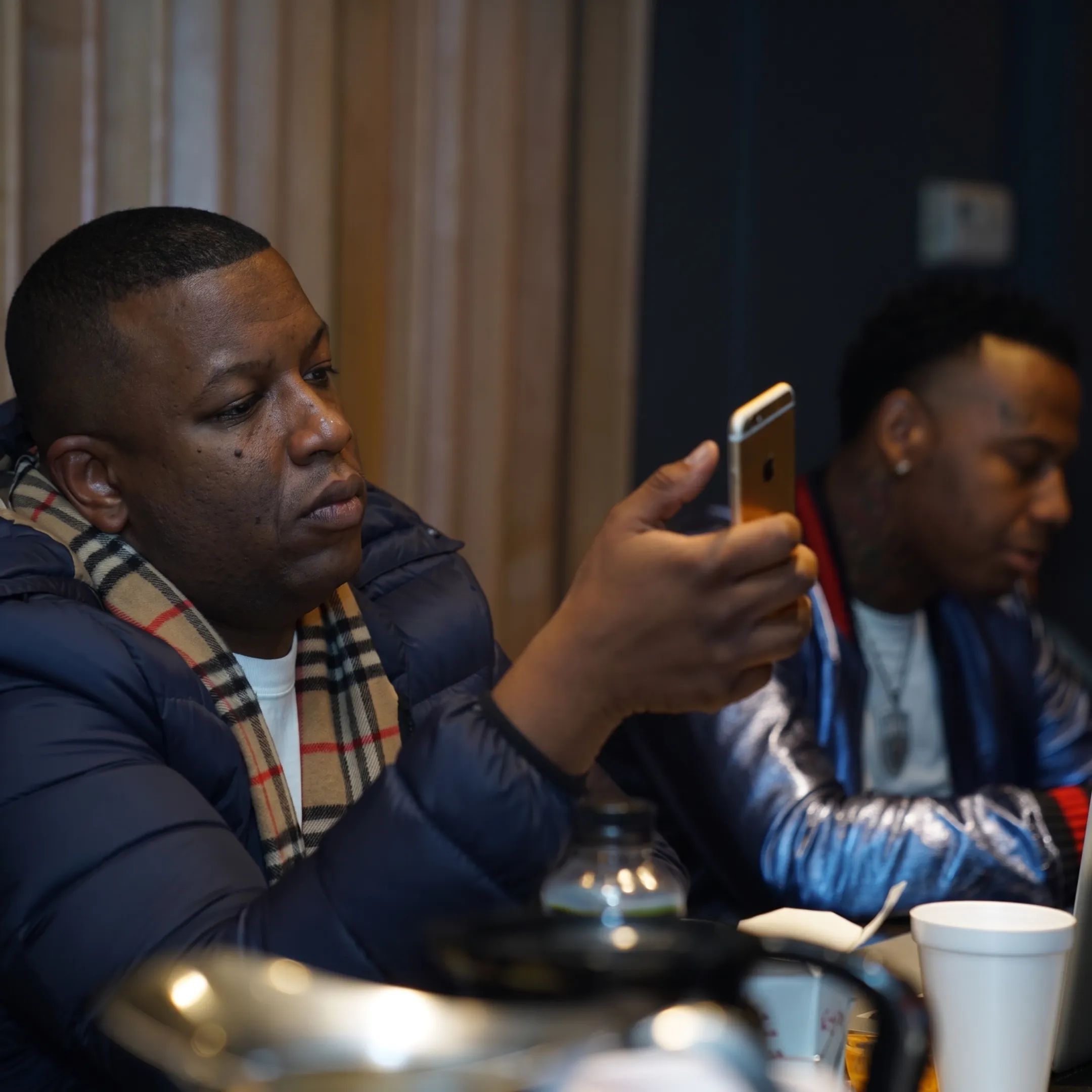 Artist and manager discussing release and touring strategy