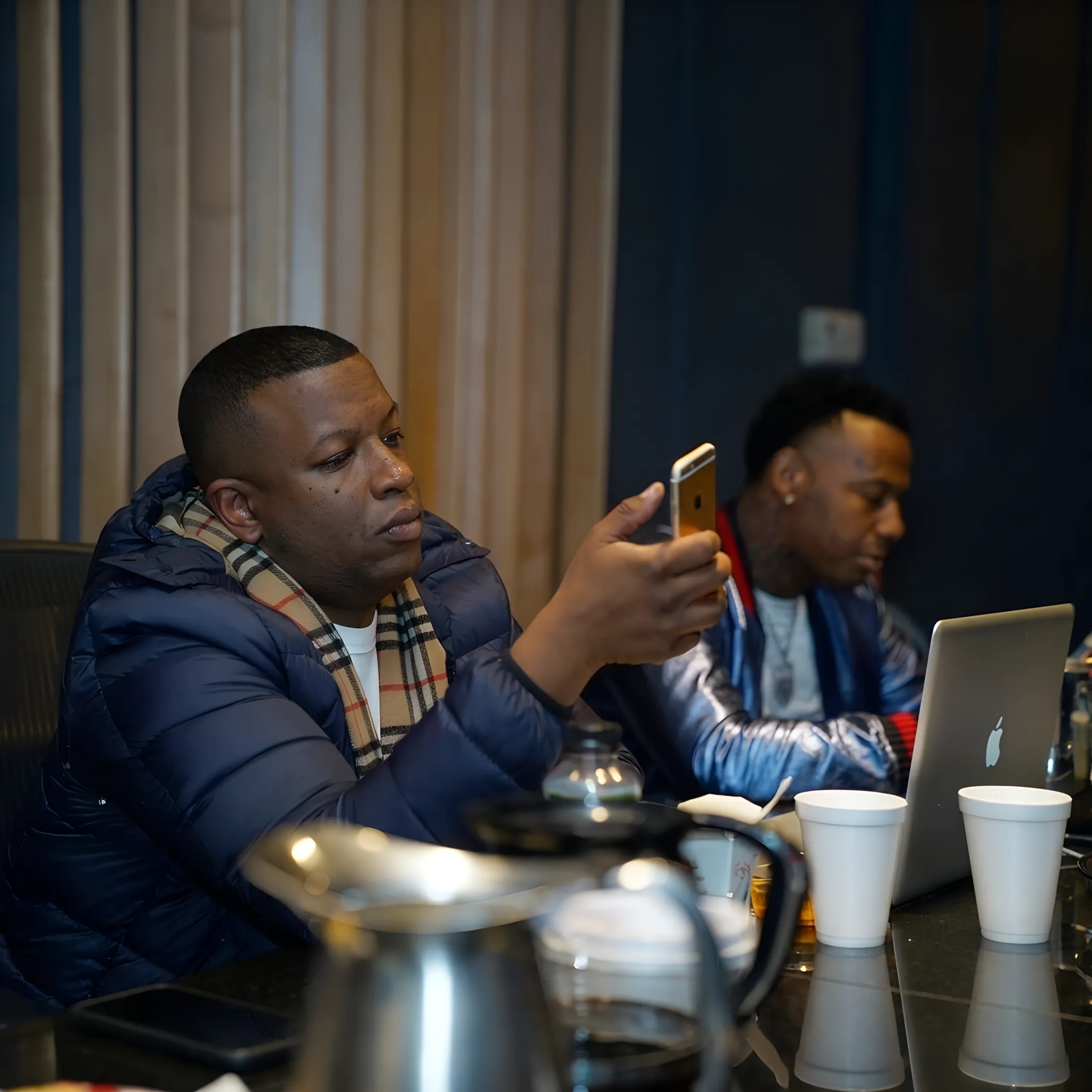 Independent artist planning a music release campaign with a professional entertainment consultant