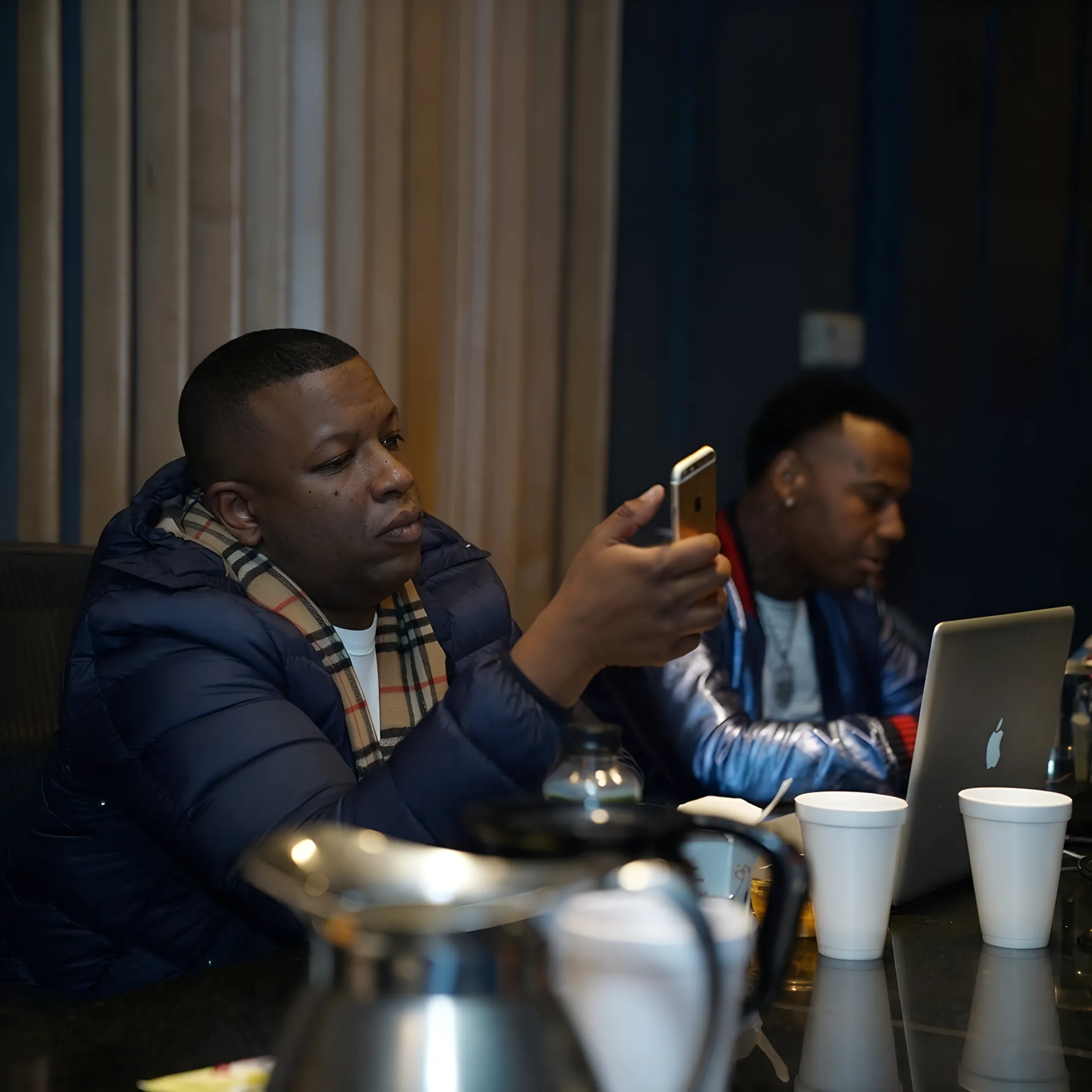 Music artist and consultant planning branding and release strategy