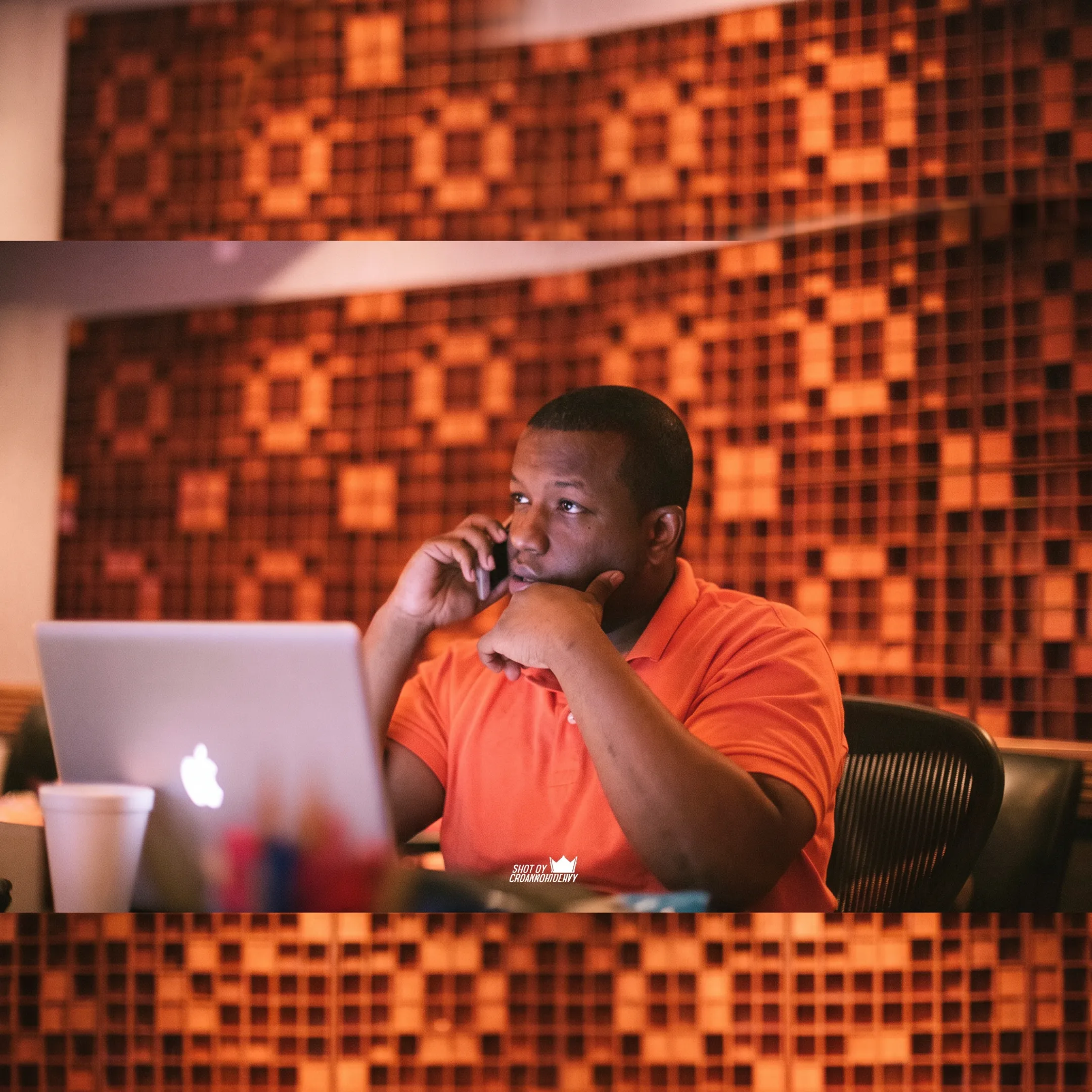 Independent artist recording music while a promotion team reviews a release campaign