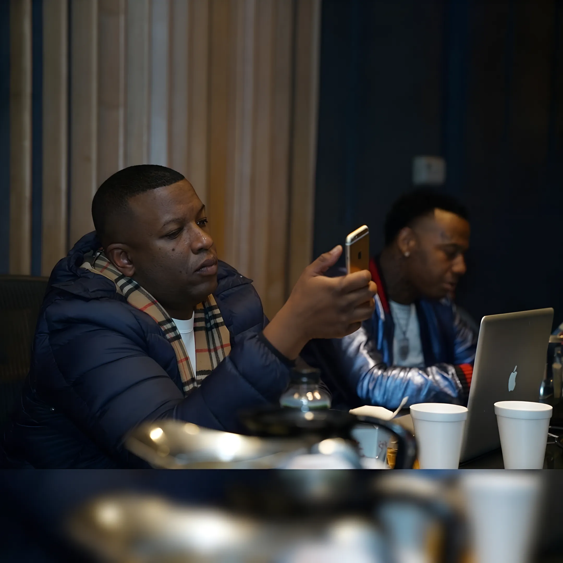 Artist and entertainment consultant reviewing a release and touring strategy