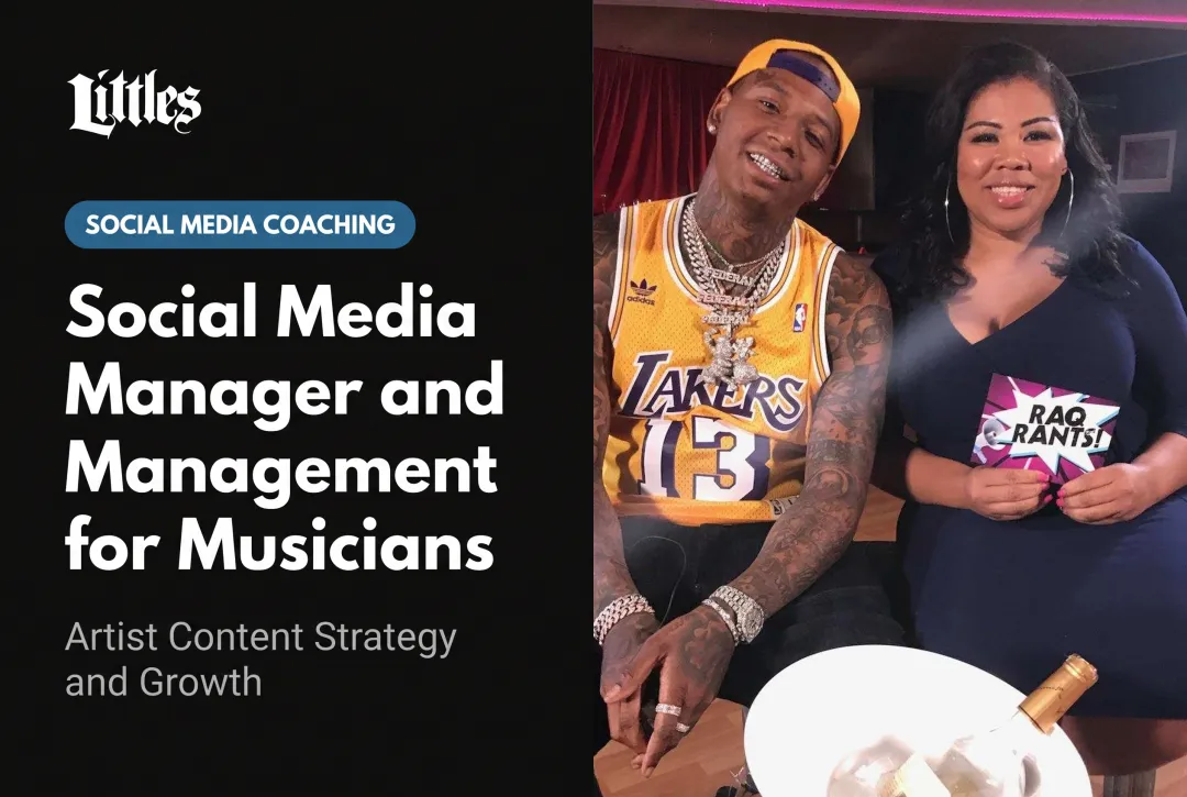 Social Media Manager and Management for Musicians