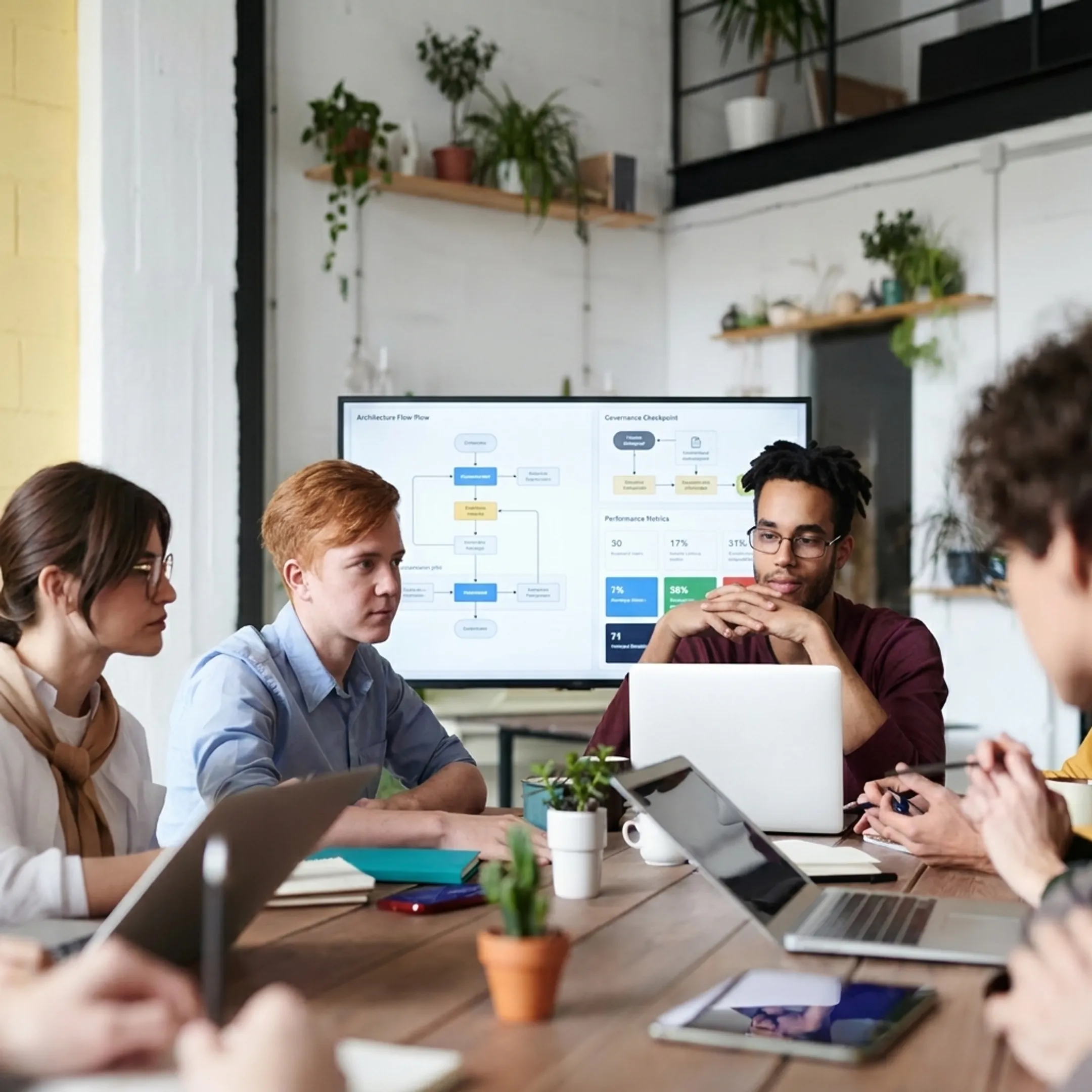 Consultants planning a custom AI copilot
