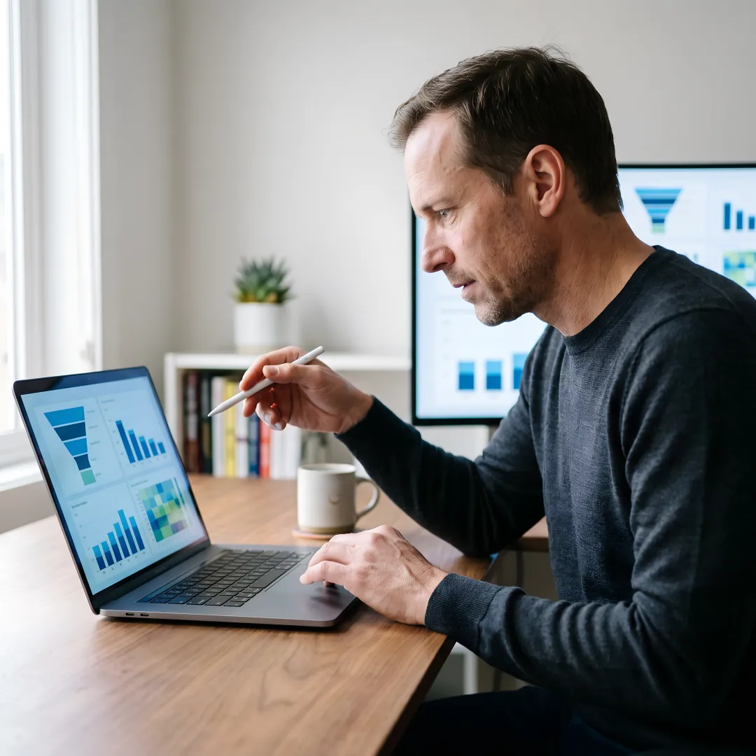LinkedIn retargeting campaign strategy session