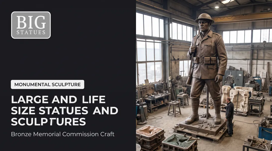 Large and Life Size Statues and Sculptures