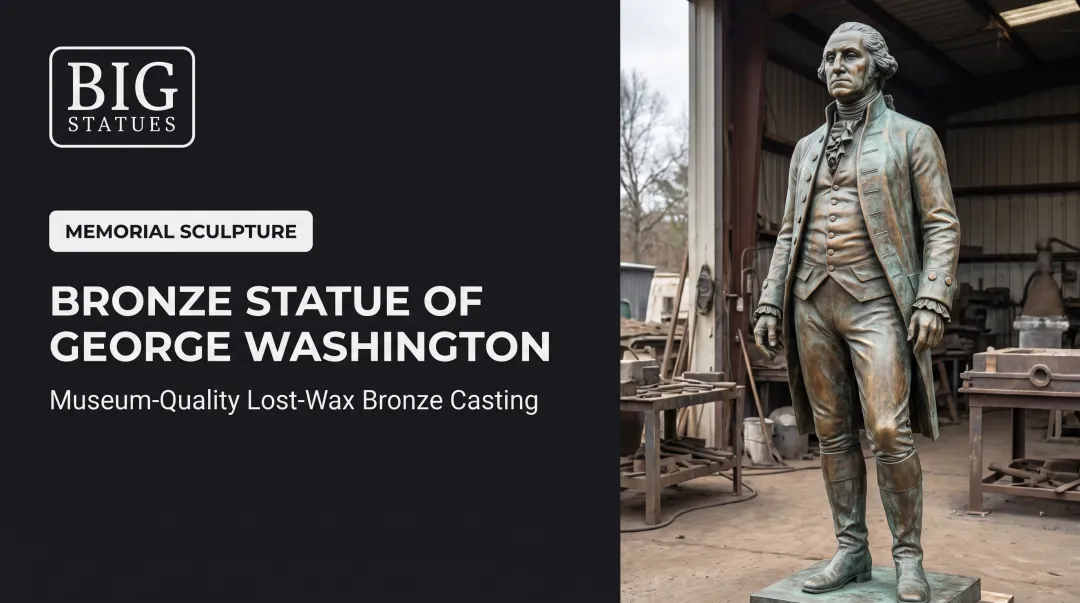 Bronze Statue of George Washington