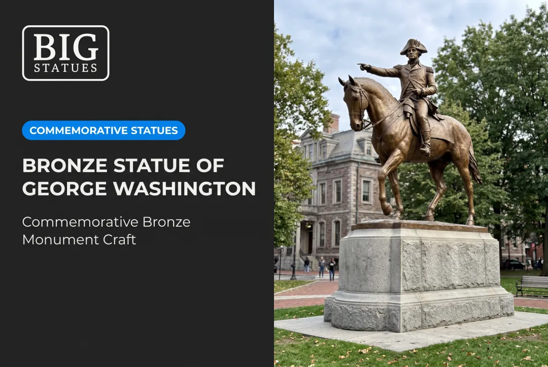 Bronze Statue of George Washington