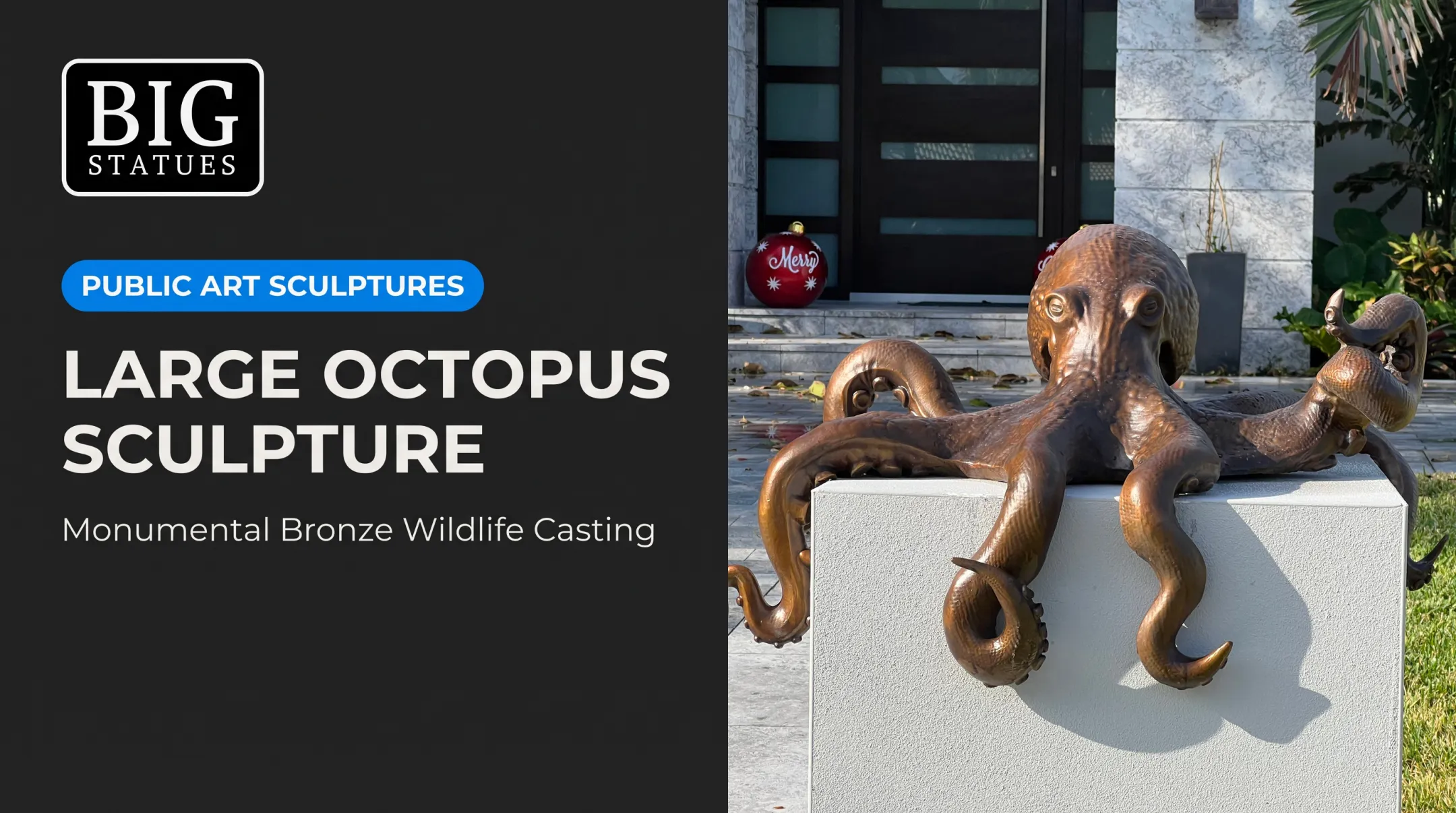 Large Octopus Sculpture