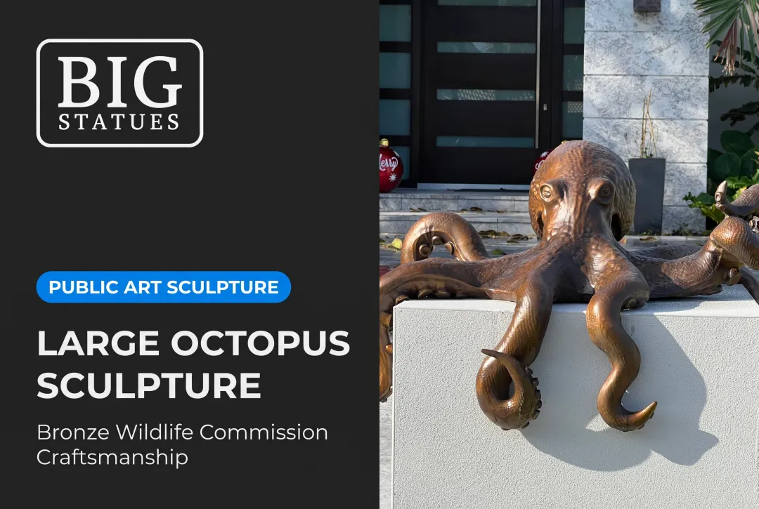 Large Octopus Sculpture