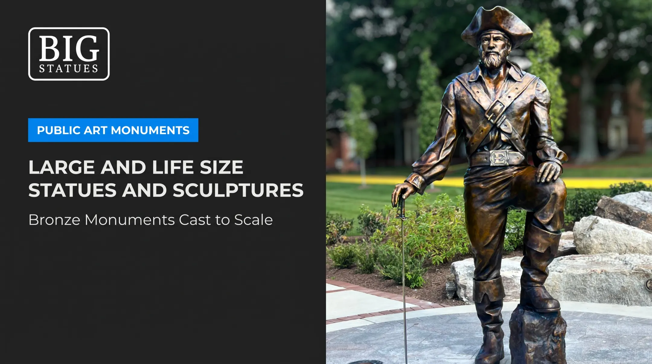 Large and Life Size Statues and Sculptures