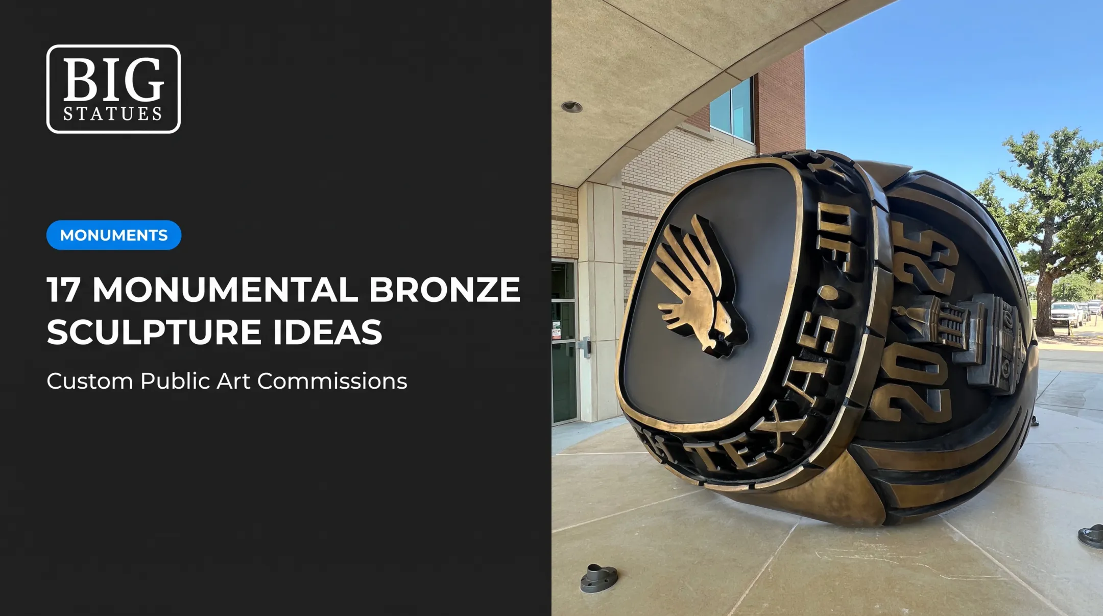 17 Monumental Bronze Sculpture Ideas