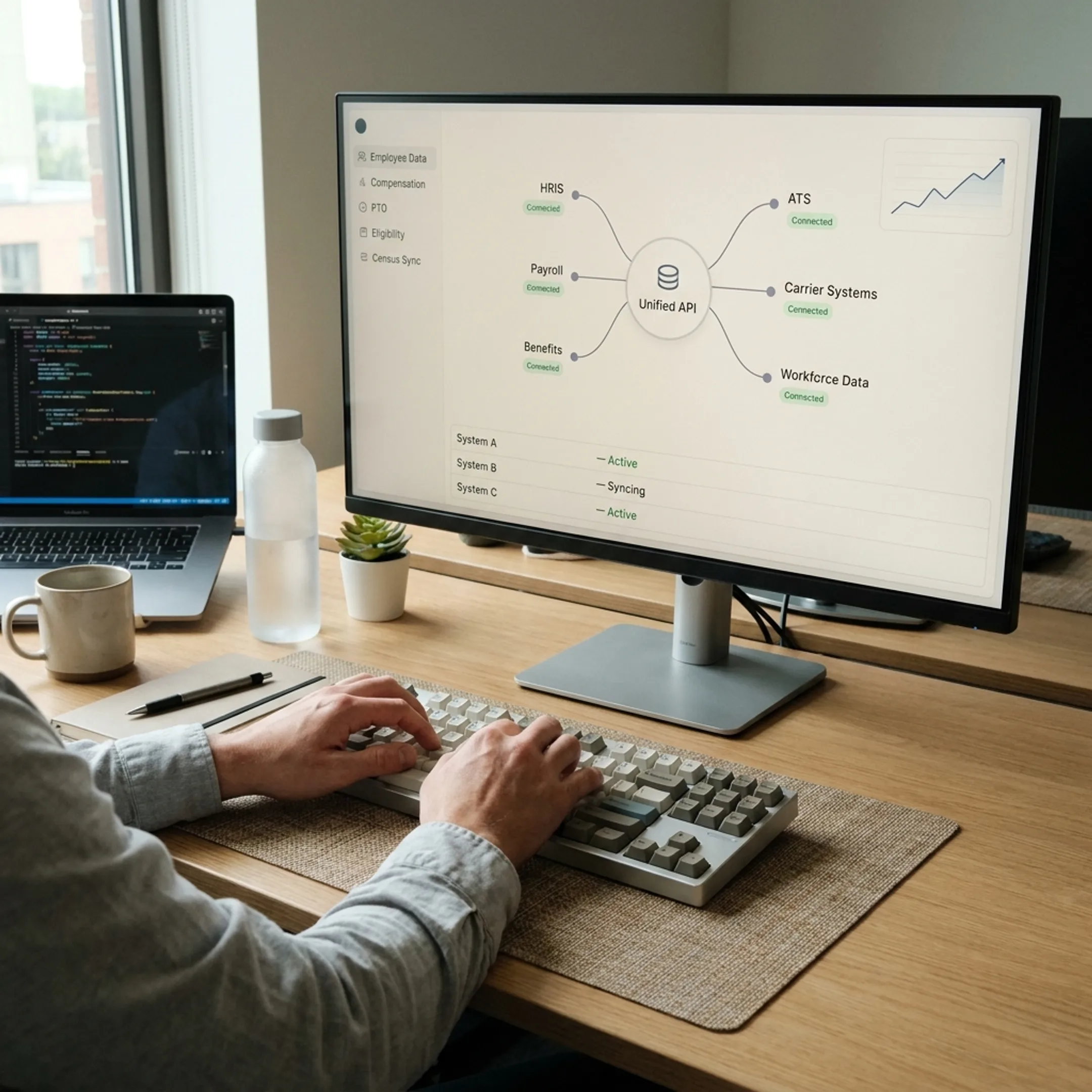 Employer of record API connecting payroll, HRIS, and workforce systems
