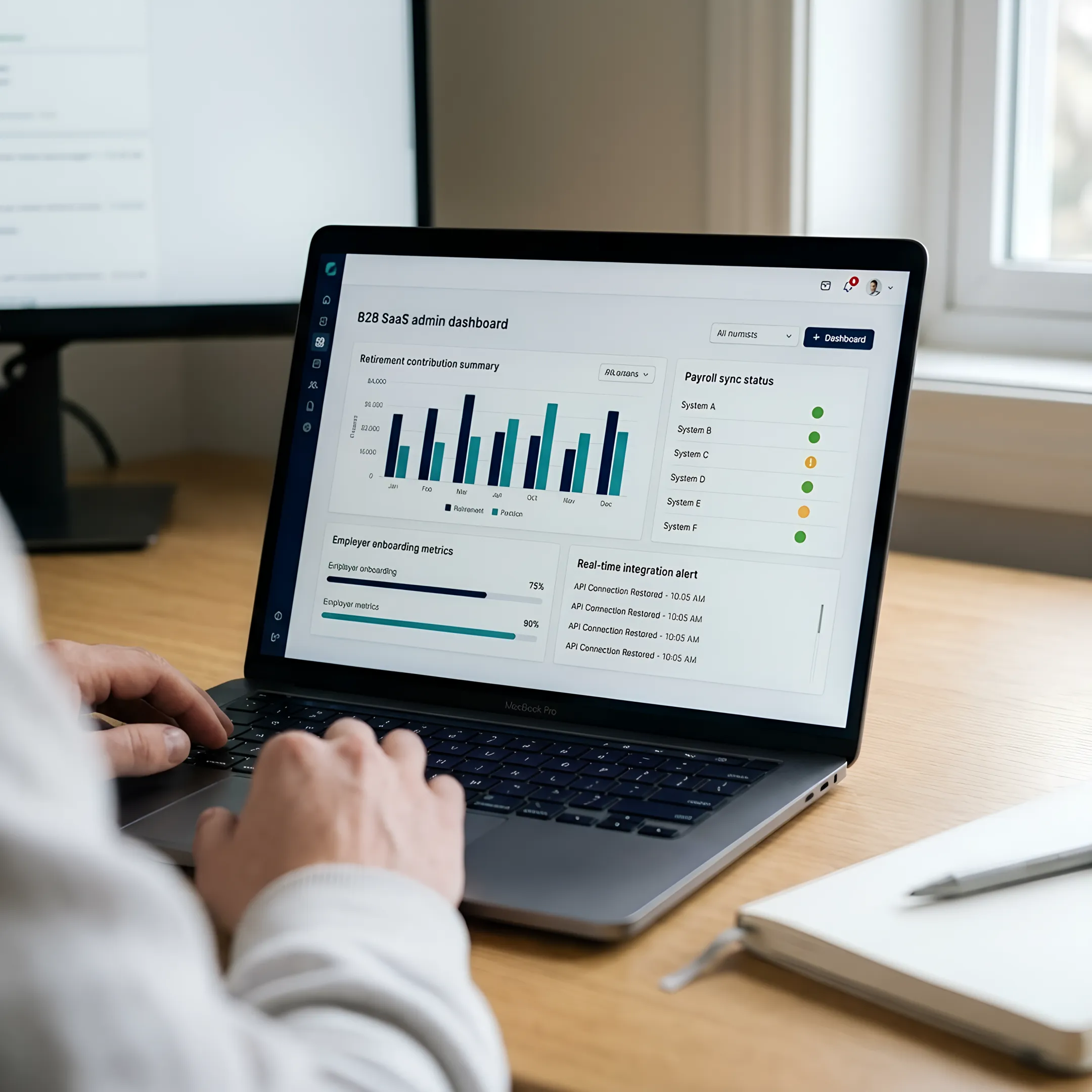 Retirement Planning Tools with Real-Time Payroll Syncing
