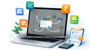 Bizionix unified ERP dashboard displaying sales invoices inventory accounting and GST data