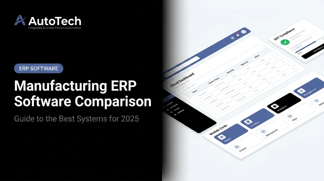 Manufacturing ERP Software Comparison: Guide to the Best Systems for 2025