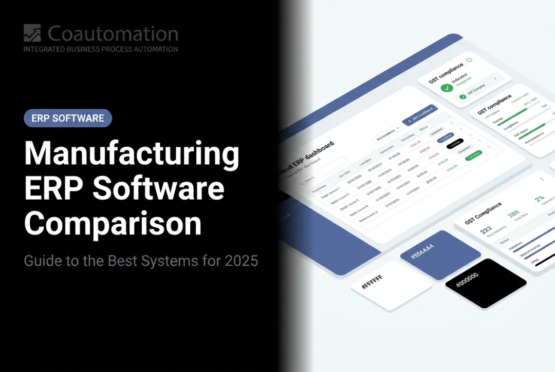 Manufacturing ERP Software Comparison: Guide to the Best Systems for 2025