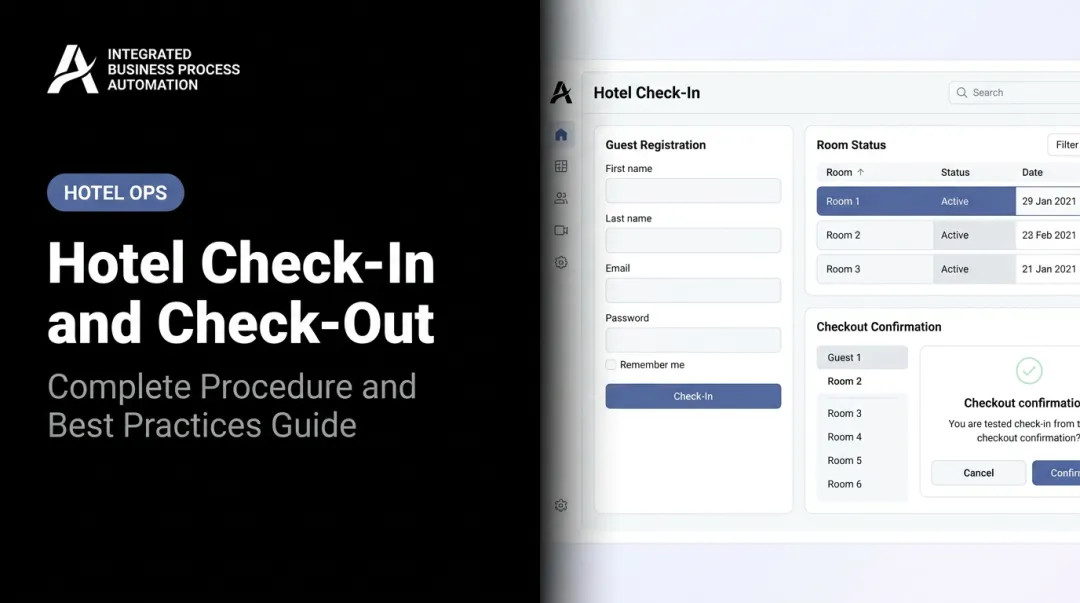 Hotel Check-In and Check-Out: Complete Procedure and Best Practices Guide