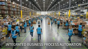 Wholesale distribution warehouse showing organized multi-location inventory management operations