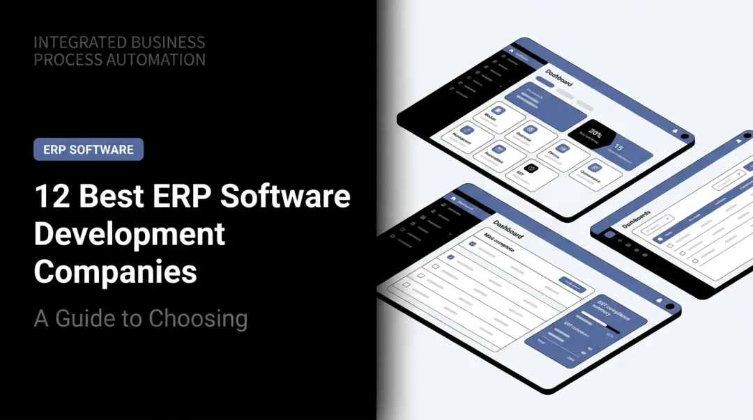 12 Best ERP Software Development Companies: A Guide to Choosing