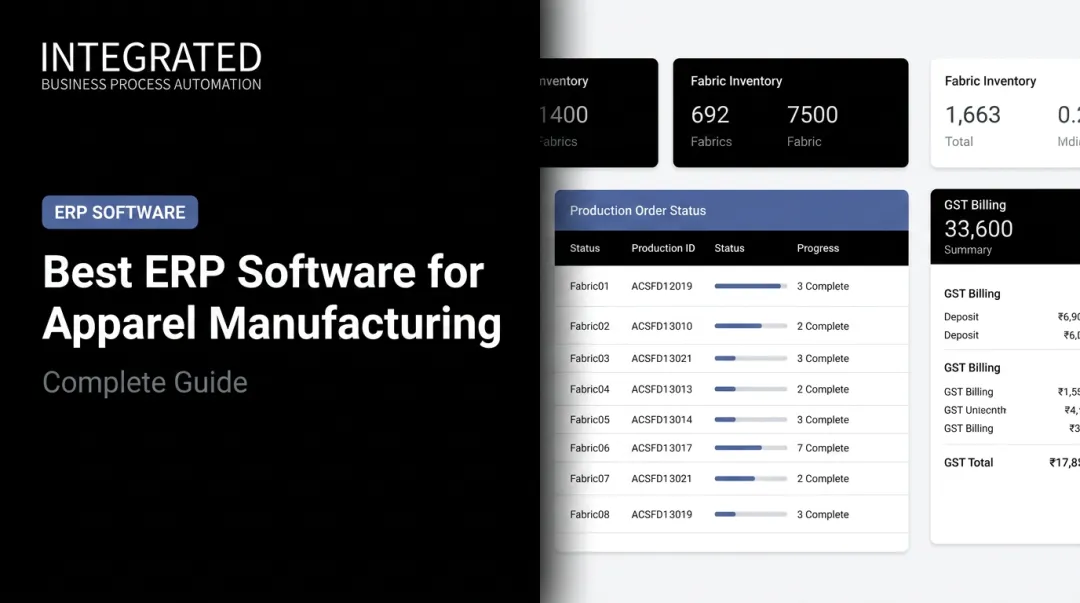 Best ERP Software for Apparel Manufacturing: Complete Guide