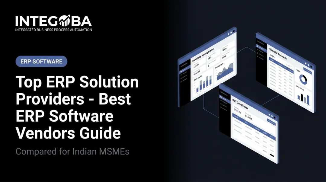 Top ERP Solution Providers - Best ERP Software Vendors Guide
