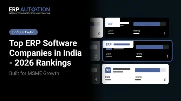 Top ERP Software Companies in India - 2026 Rankings