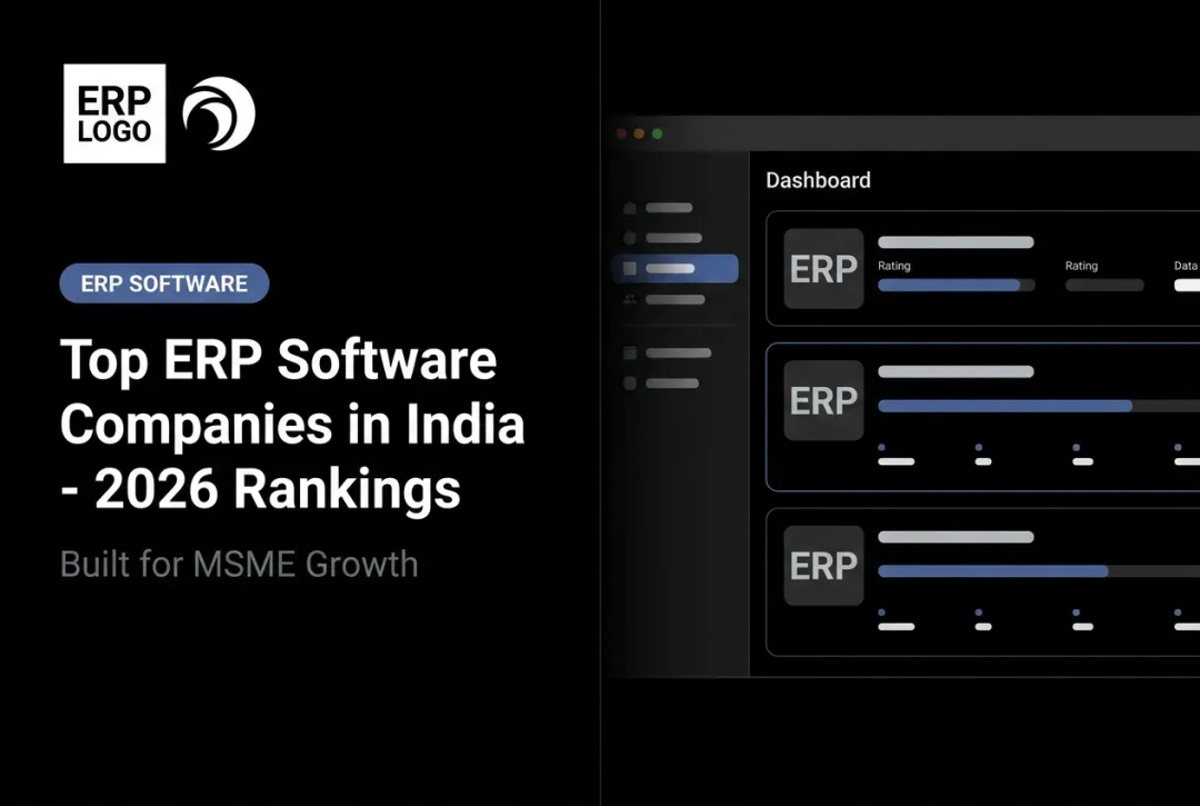 Top ERP Software Companies in India - 2026 Rankings