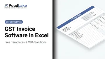 GST Invoice Software in Excel: Free Templates &amp; VBA Solutions