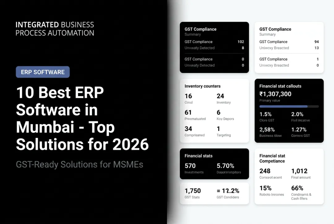 10 Best ERP Software in Mumbai - Top Solutions for 2026