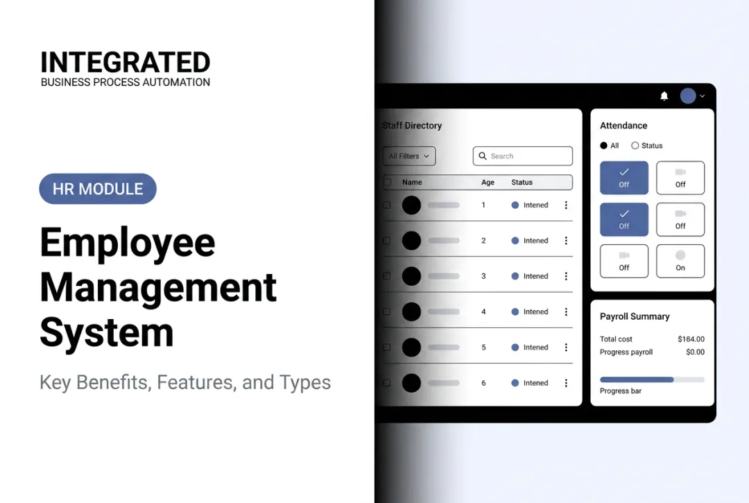 Employee Management System: Key Benefits, Features, and Types