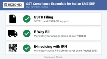 Three mandatory GST compliance requirements every Indian SME ERP must cover